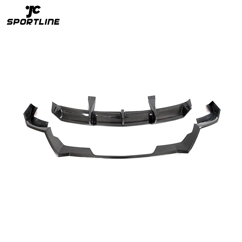 ML-HAX131 Carbon Fiber Rear Bumper Diffuser for Chevrolet Corvette C8 Z06 Coupe 2-Door 2023 1