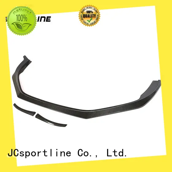 JCsportline tech carbon fiber lip kit facelift for coupe 1
