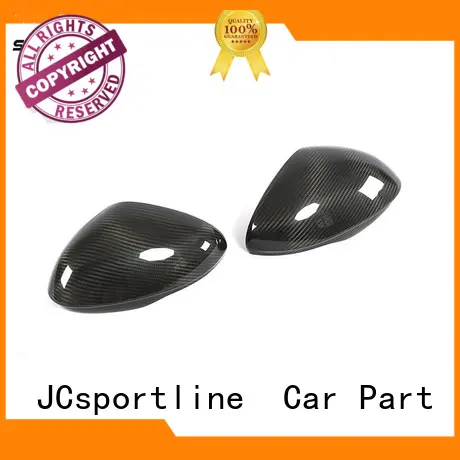 JCsportline panamera carbon door mirror cover replacement for car styling 1