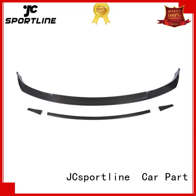 JCsportline carbon fiber lip kit with guard protection for carstyling 1