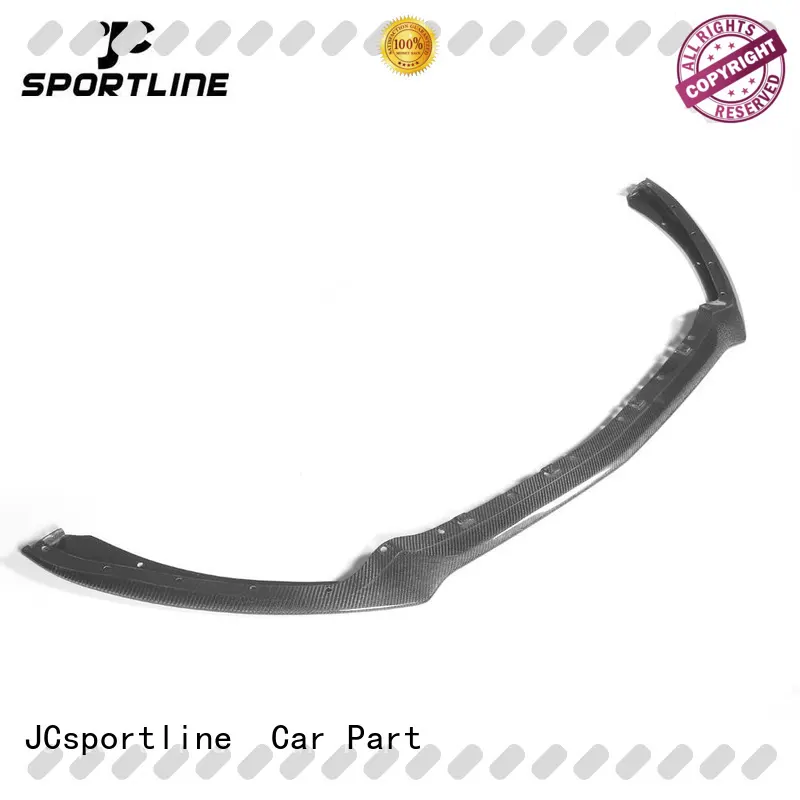 JCsportline mustang carbon fiber lip kit with guard protection for carstyling 1