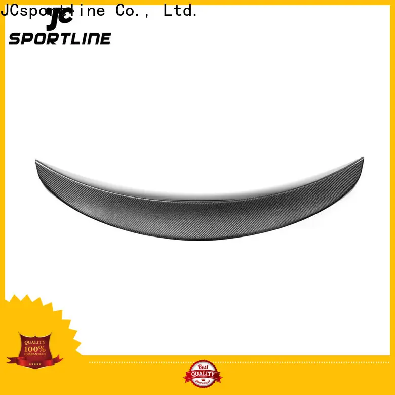 JCsportline porsche carbon spoiler factory for car 1