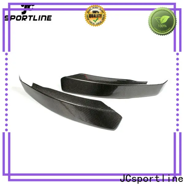 JCsportline carbon fiber splitter replacement for vehicle 1