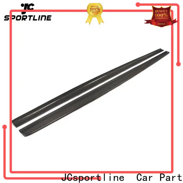 JCsportline best carbon side skirts factory for trunk 1