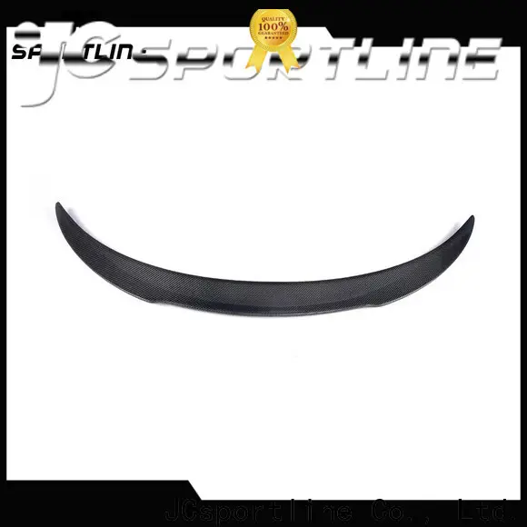 JCsportline infiniti carbon fiber spoiler factory for car 1
