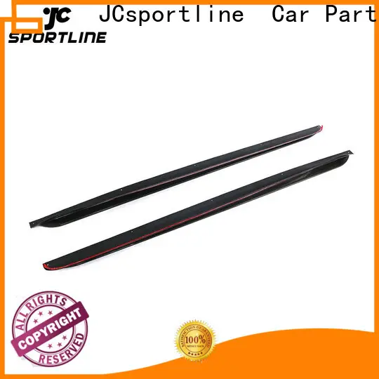 JCsportline volkswagen carbon fiber side skirts normal edition for car 1
