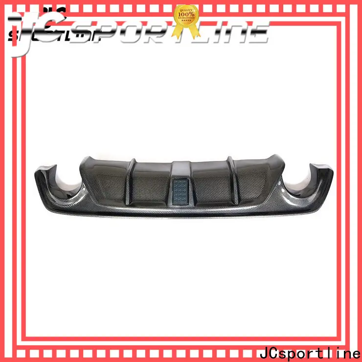 JCsportline volkswagen carbon fiber diffuser suppliers for sale 1