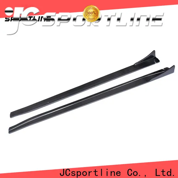 top carbon fiber side skirts normal edition for trunk 1