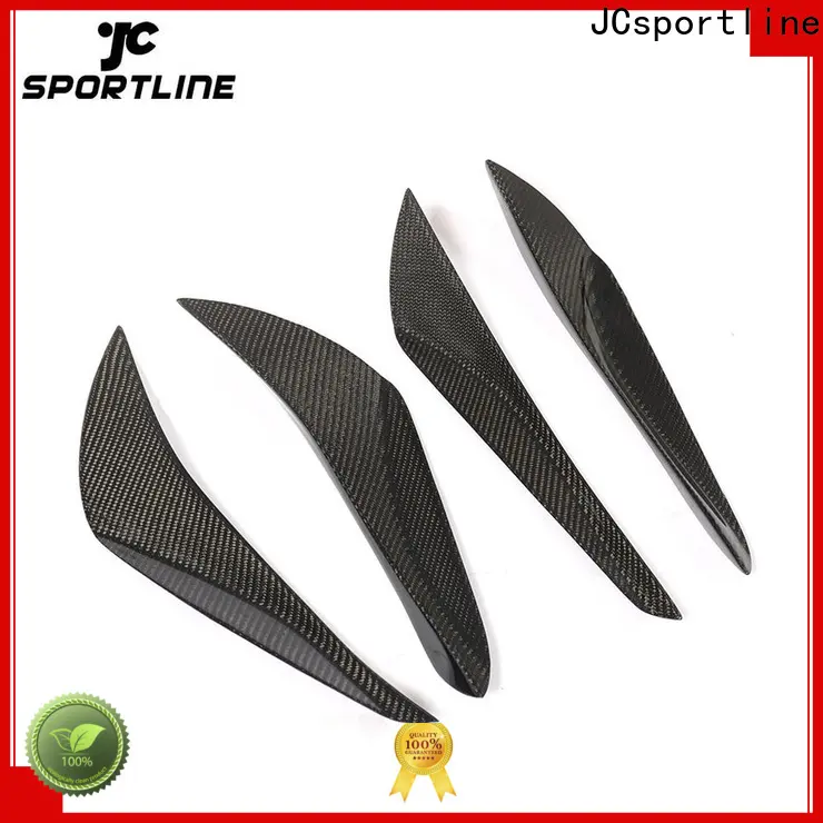 JCsportline chevrolet carbon fiber canards factory for sale 1