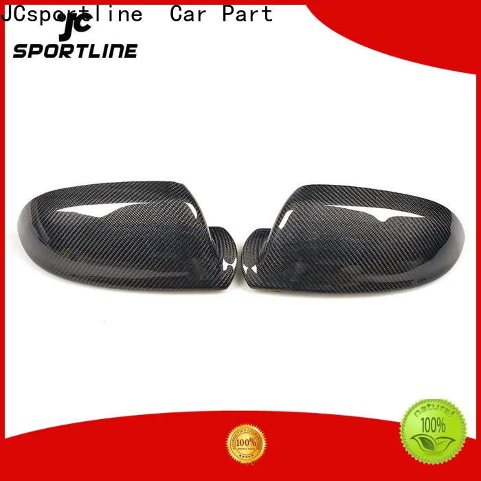 JCsportline panamera carbon fiber mirror caps suppliers for car styling 1