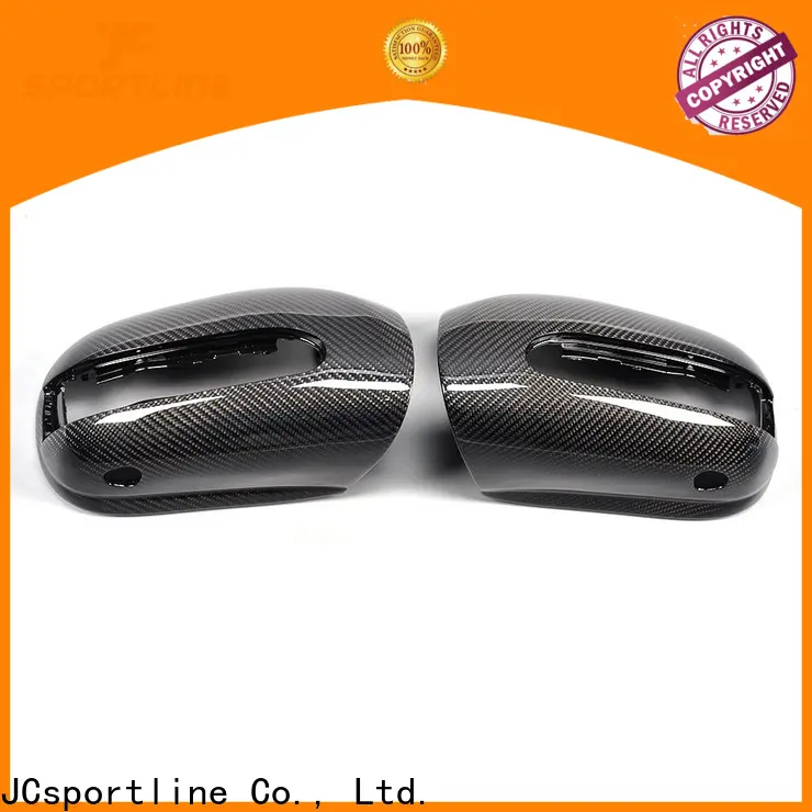 JCsportline volkswagen carbon fiber mirror covers replacement for sale 1