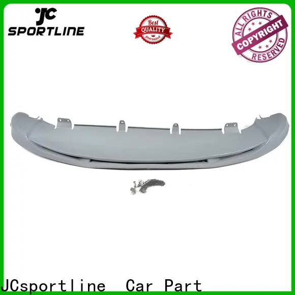 JCsportline mustang carbon fiber lip with guard protection for car 1
