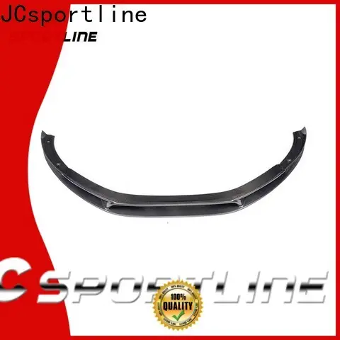 JCsportline carbon fiber lip with guard protection for car 1