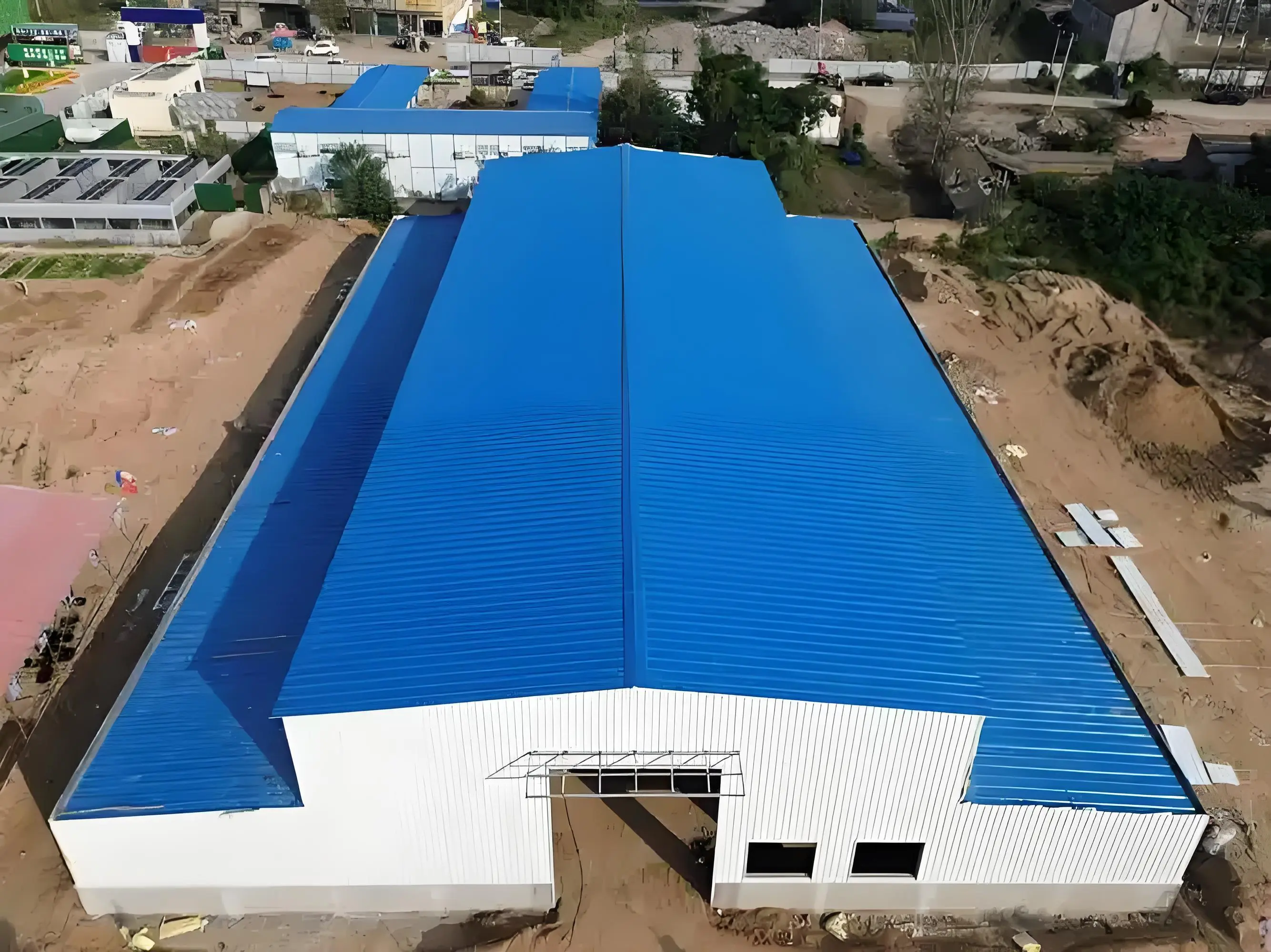 2025 Prefabricated Steel Structure Warehouse Prefab Steel Structure Building Prefabricated Warehouse Buildings 1