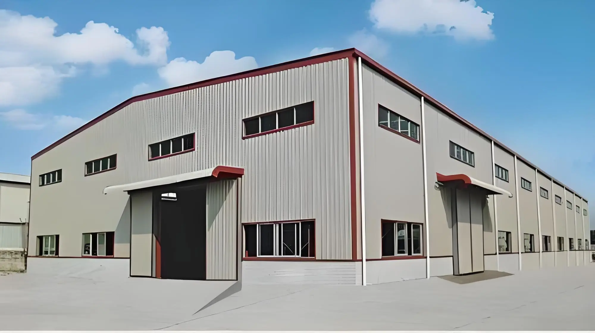 Multi-Purpose Large Space Rapid Construction Prefabricated Steel Structure Warehouse 1