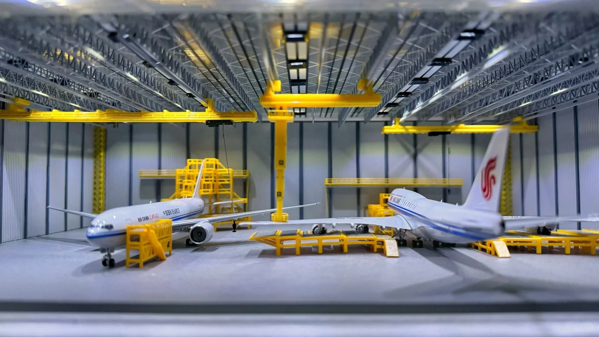 prefabricated steel light frame construction steel structure aircraft hangar 1