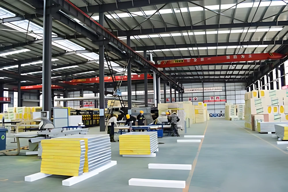 Storage Hall Prefab Warehouse Steel Structure Low Coast Steel Prefabricated Warehouse Fabrication for Workshop 1