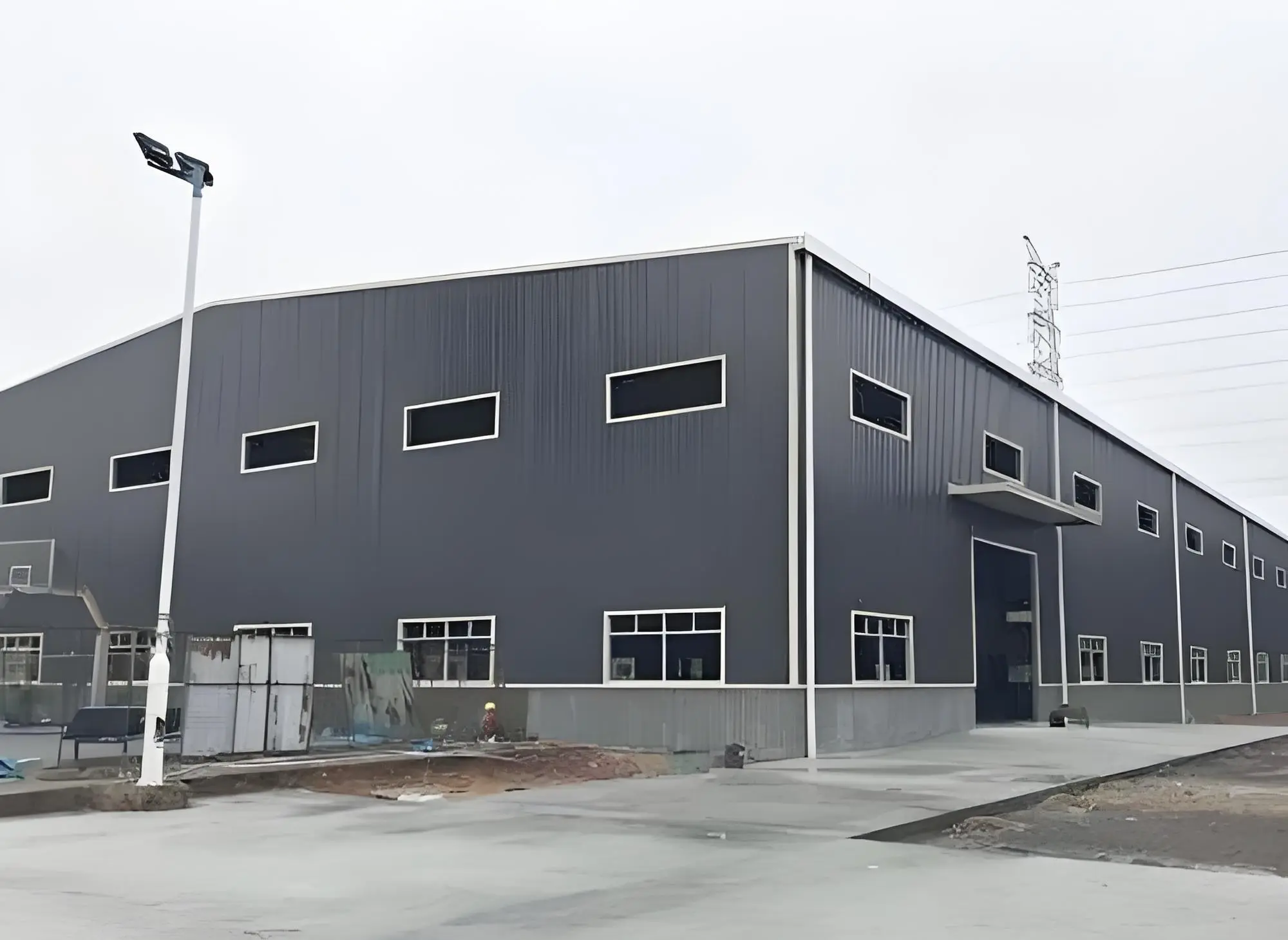 Storage Shed Your Multi-Purpose Flexible Layout Fast Install Prefabricated Steel Structure Warehouses Storehouse Repair Shop/Garage 1