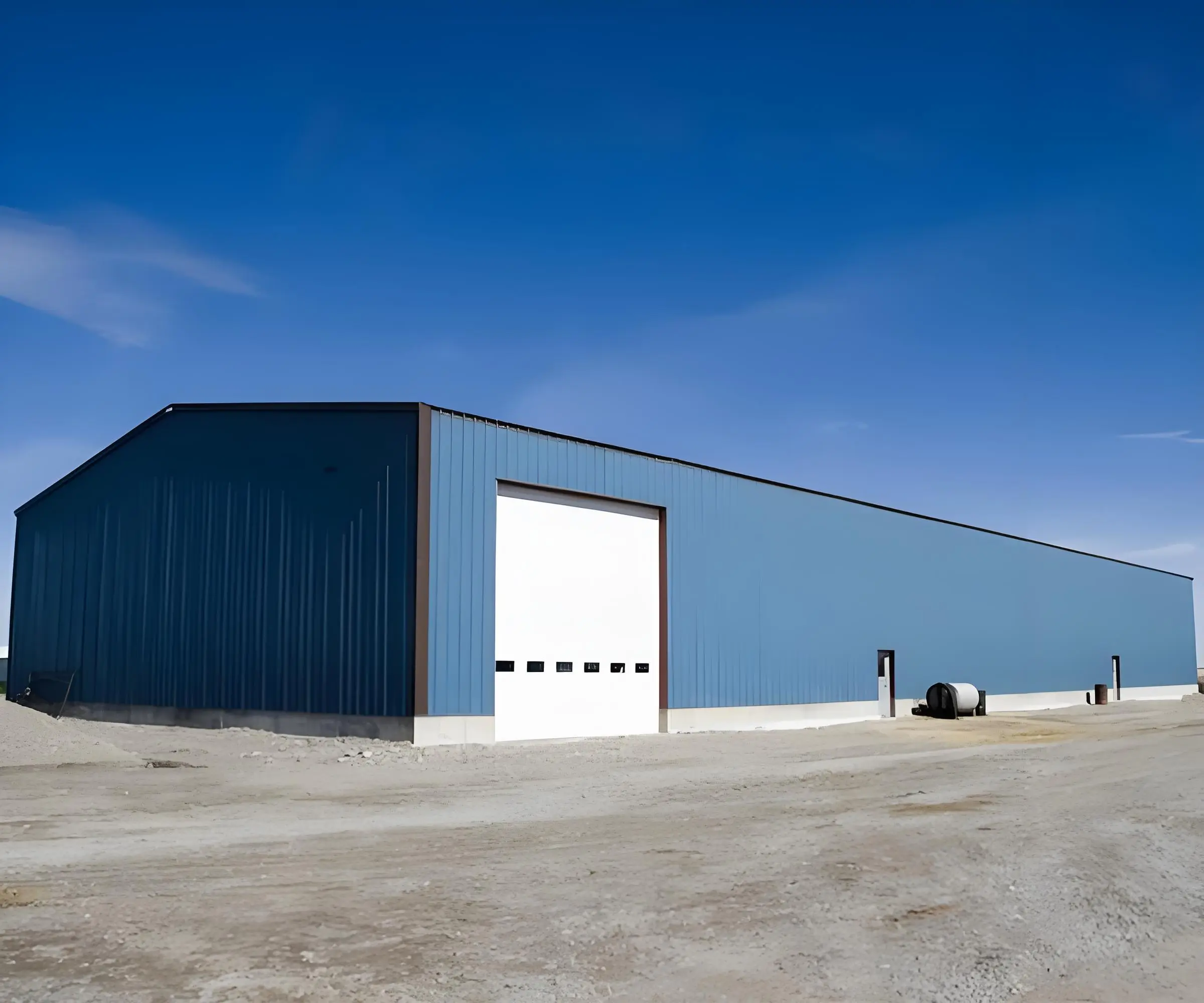 Prefabricated Metal Shed Steel Structure Building For Warehouse Use 1