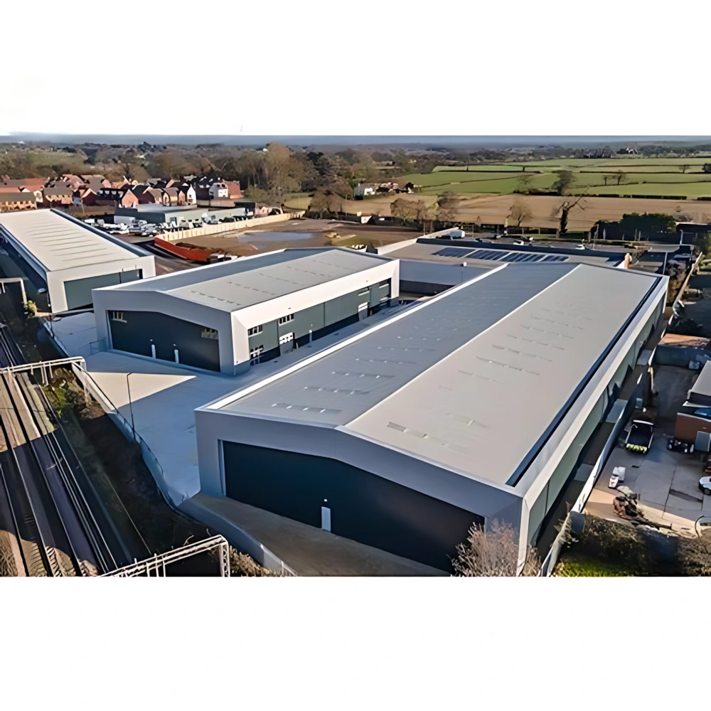 Prefabricated Construction Industrial Metal Materials Hangar Shed Warehouse Workshop Plant Steel Structure Building 1
