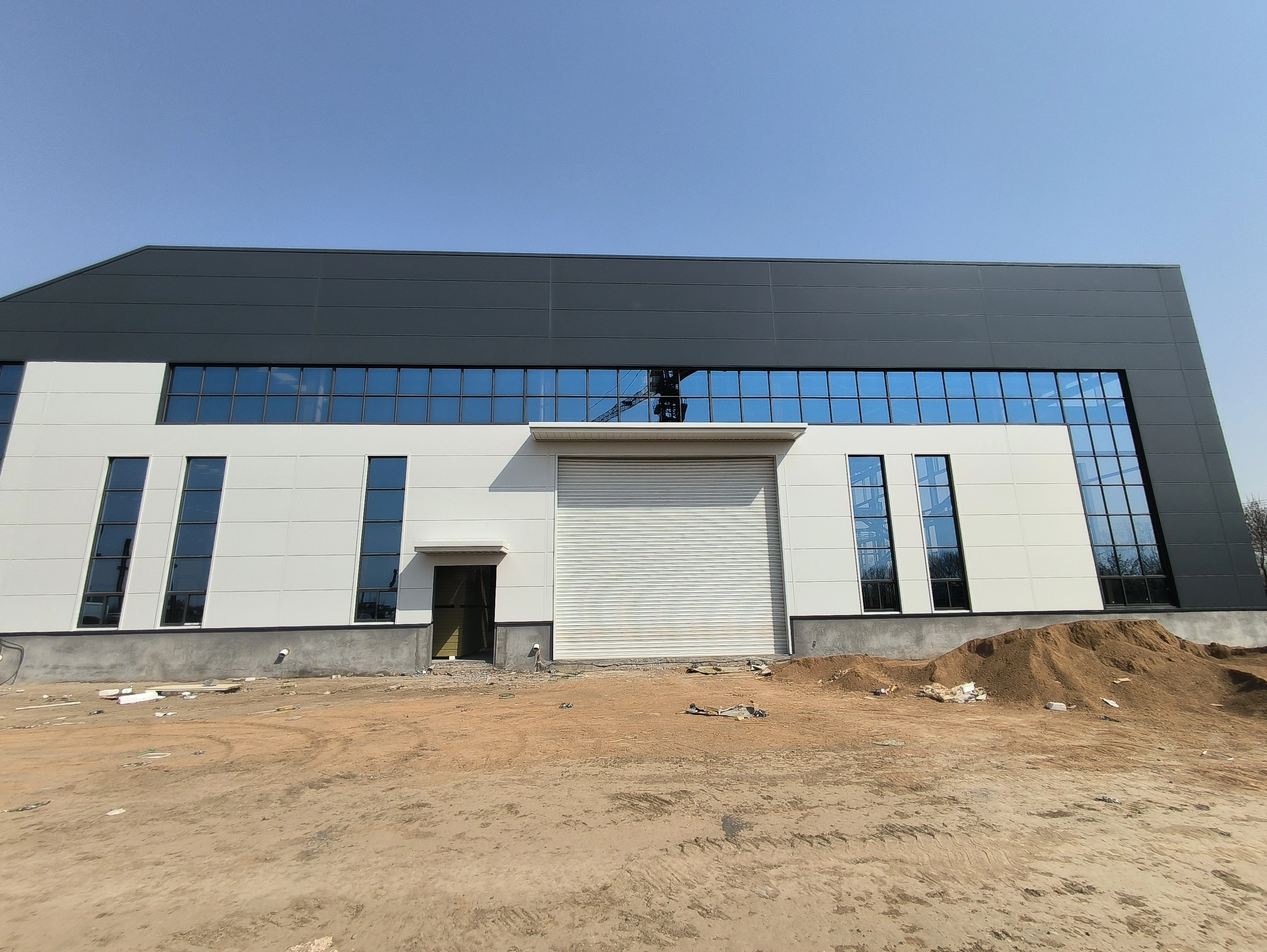 LJ Prefab Building Customized Design Construction Steel Structure Workshop 1