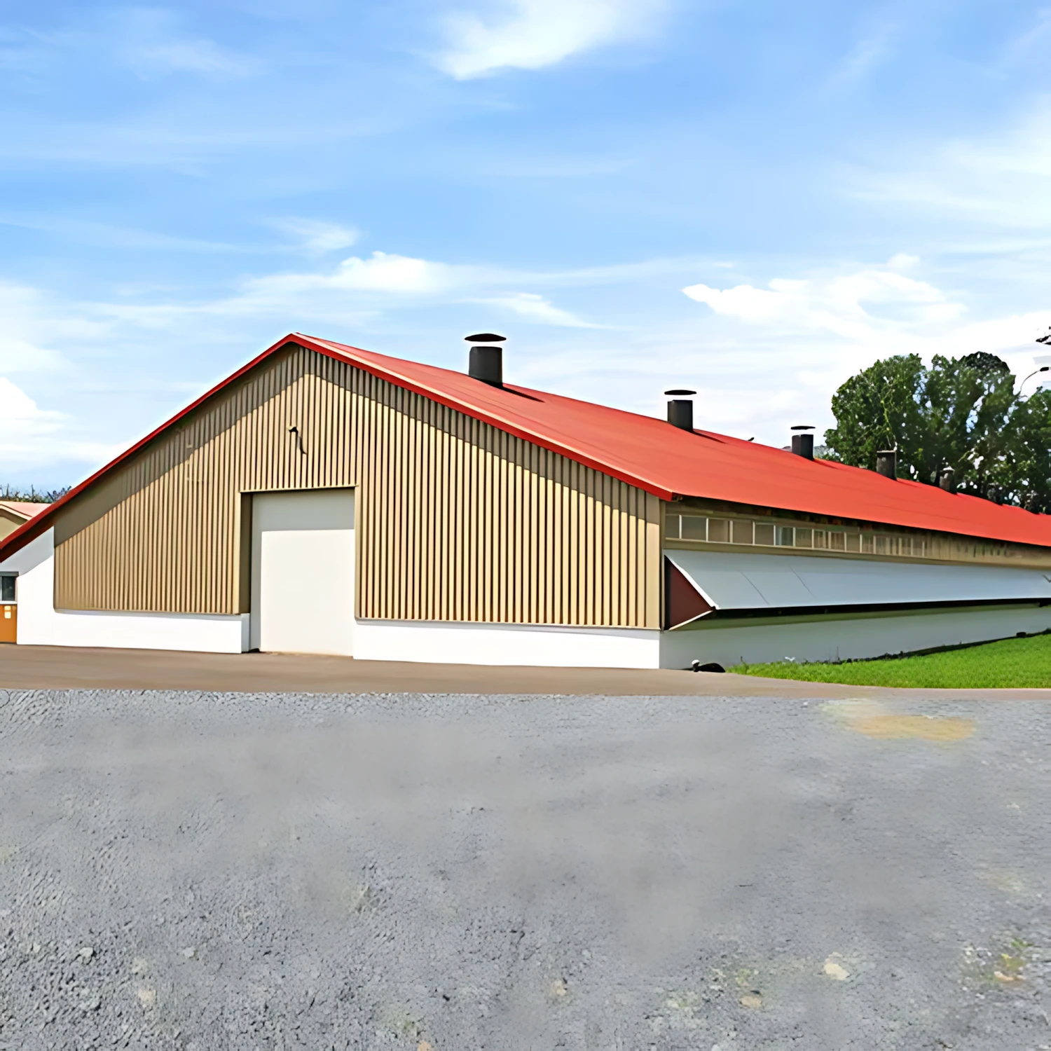Economical Custom Design Pre-engineered Steel Structure Logistics Warehouse 1