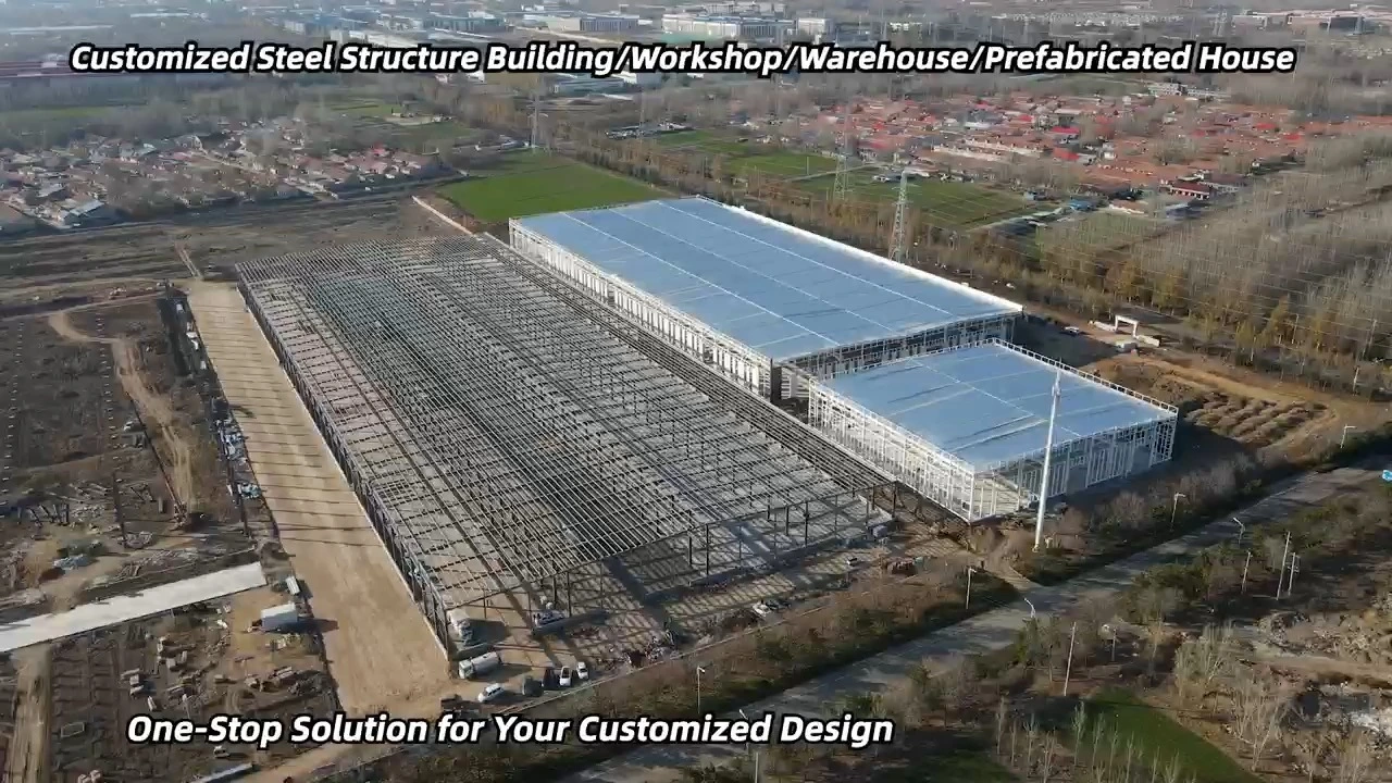 Steel Structure Warehouse Solution for Industrial Storage 1