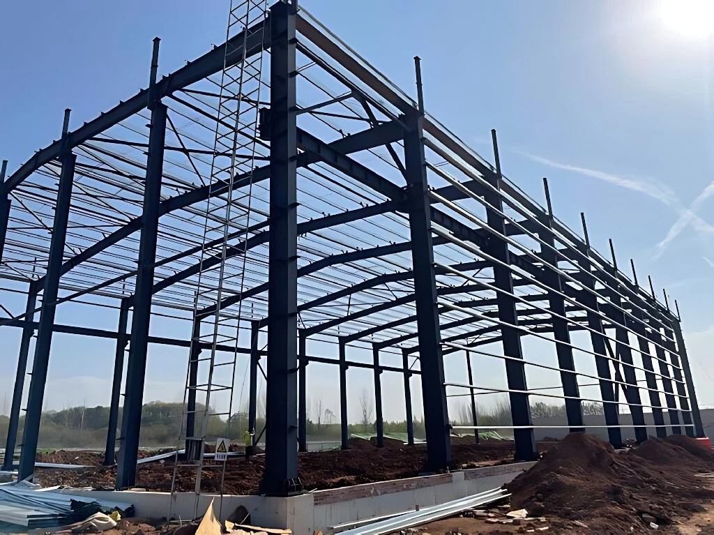 Proper Price Pre-engineered Steel Structure Warehouse Metal Warehouse Shed Steel Structure Building 1