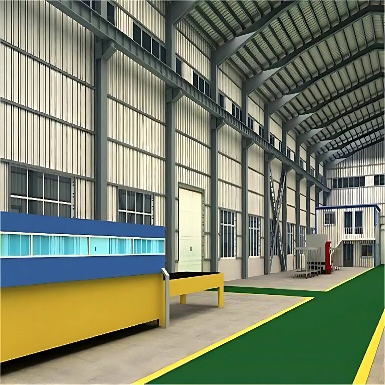 China Pre-engineered Heavy Weight Metal Warehouse 1