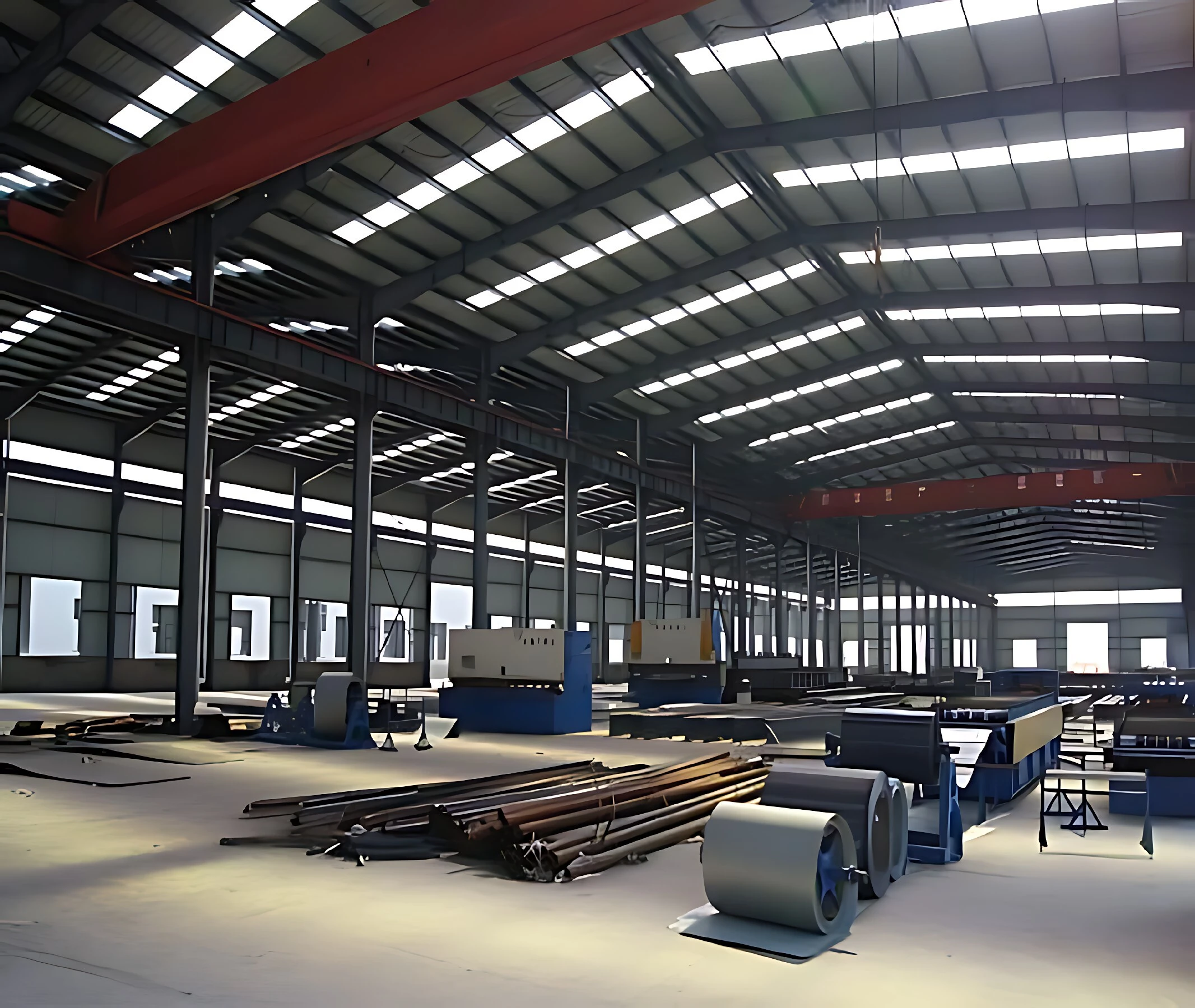 Fast Easy Assemble Steel Frame Industrial Workshop 1