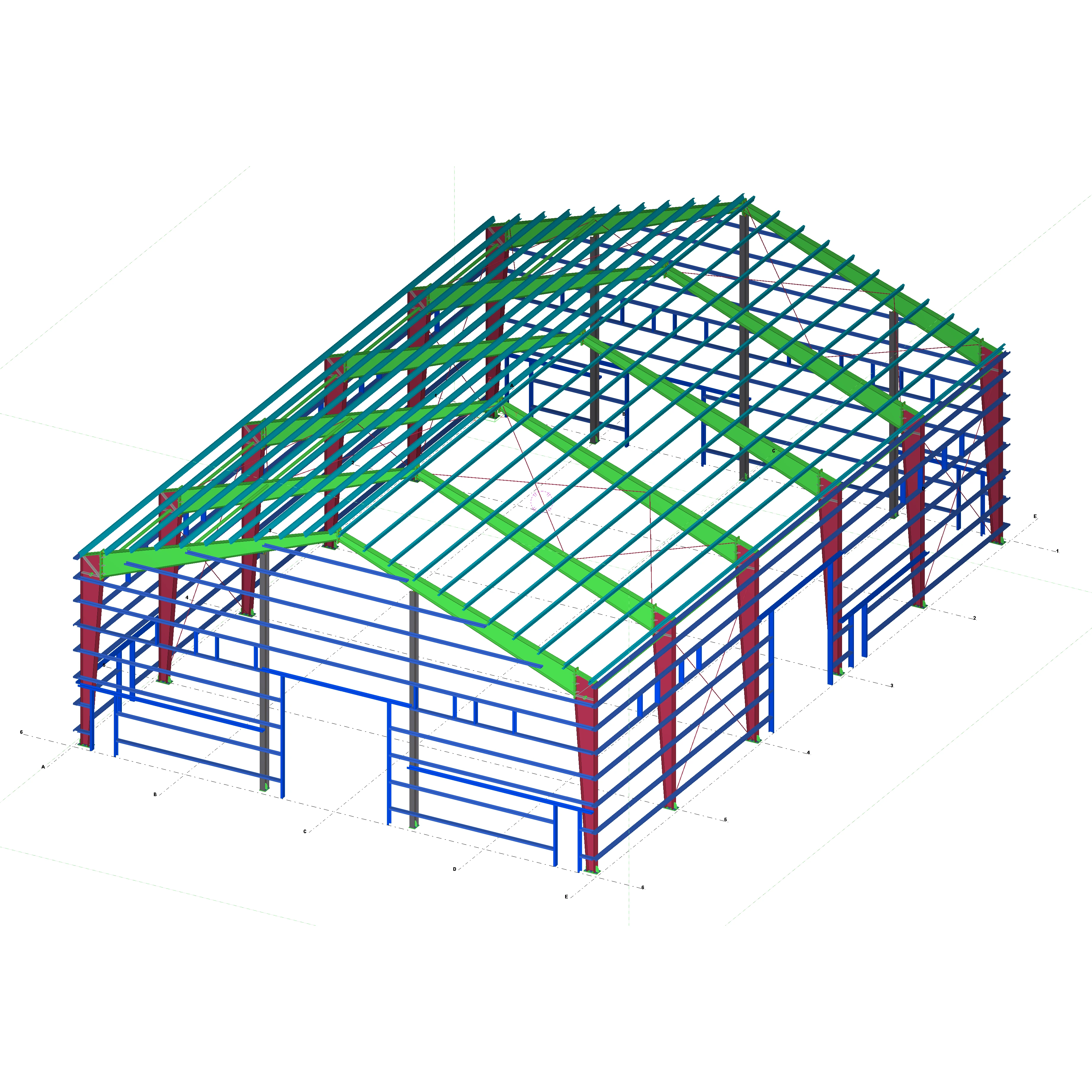 Professionally Prefabricated Steel Structure Warehouse Metal Shed Storage 1