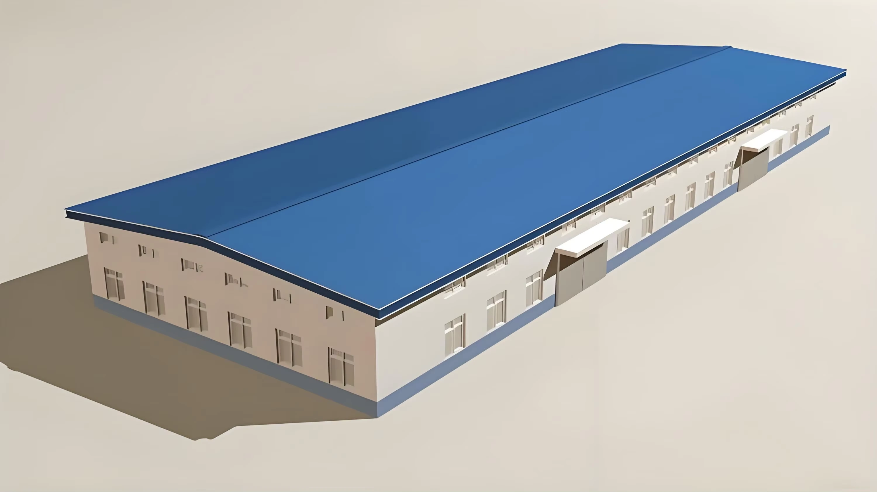 Heavy Duty Structural Steel Warehouse Shelving System 1