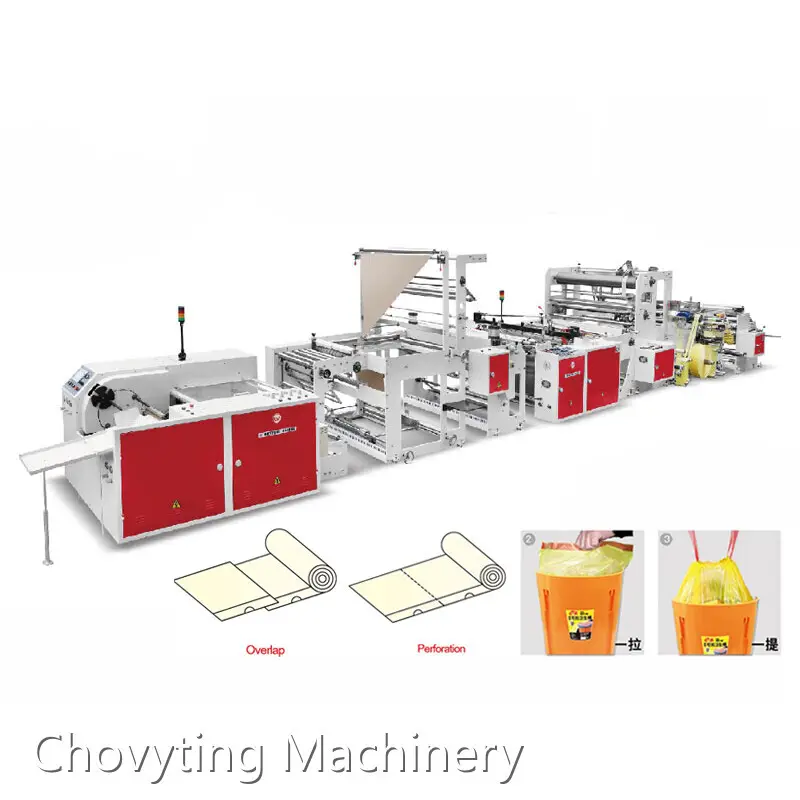 Bin Bag Making Machine Rolling Bag Making Machine Wholesale - Chovyting Machinery 1