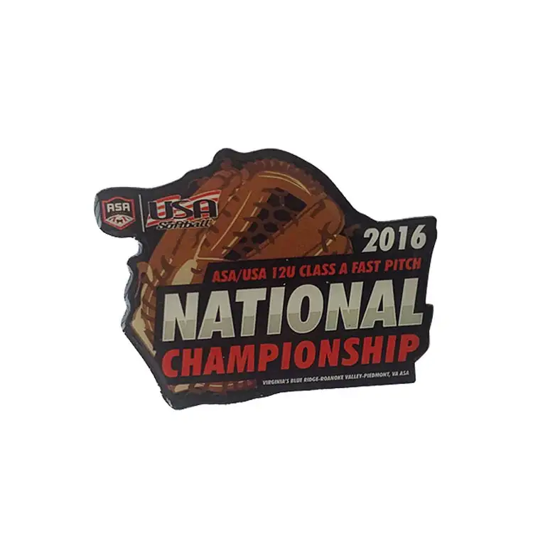 Offset Printed Baseball Pins Softball Trading Lapel Pins 1