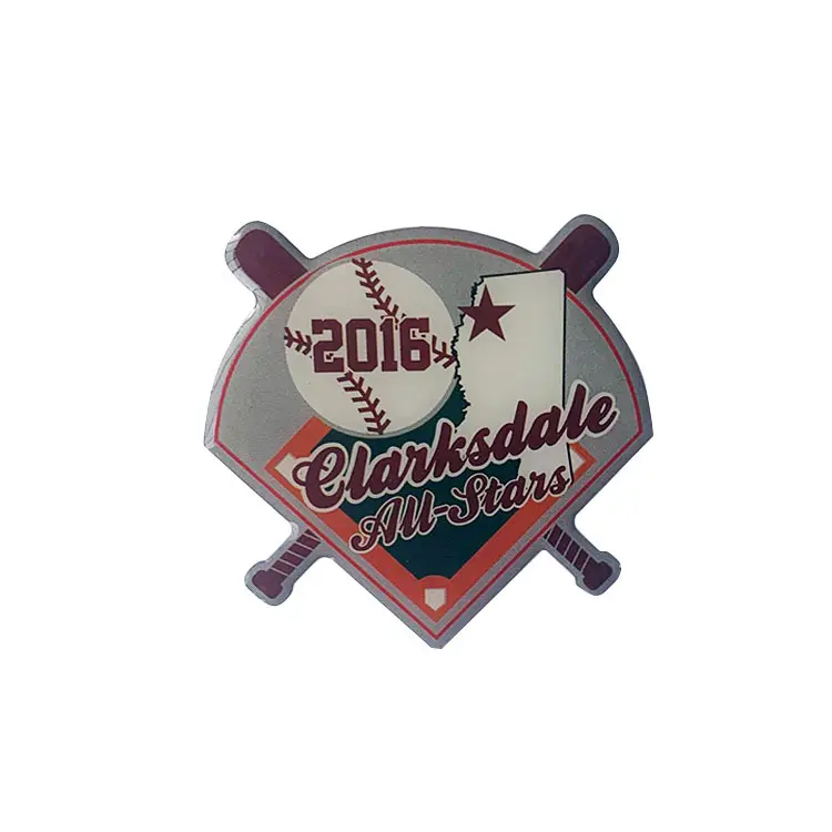 Custom softball trading pins cheap Supply bulk production 4