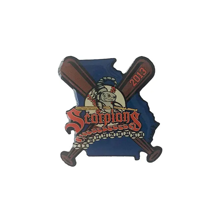 Custom softball trading pins cheap Supply bulk production 2