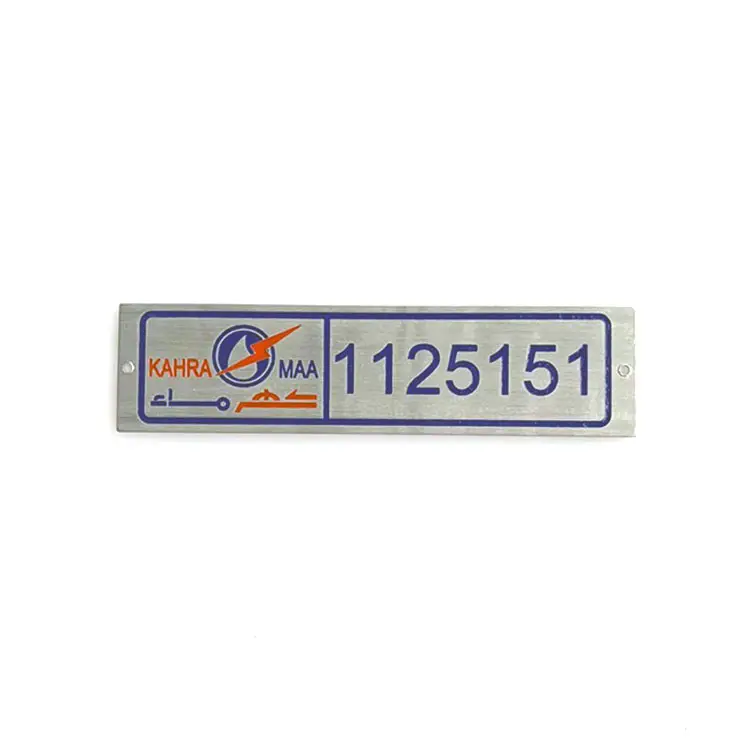 Custom custom brass name plates factory for sale 7