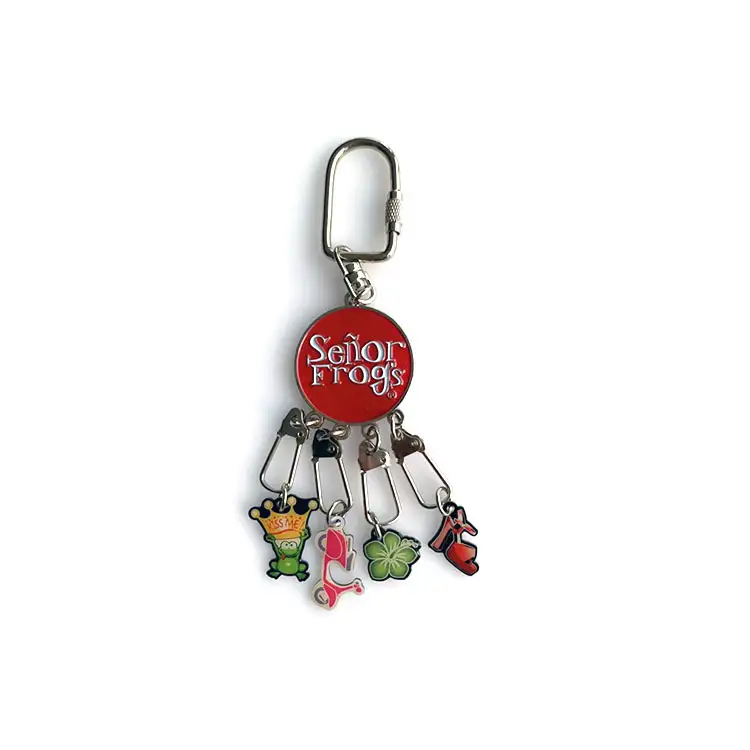 Custom Metal Plastic Keychains Keyrings For Promotional Gift 1