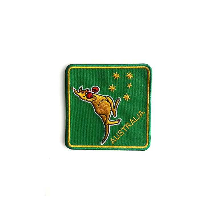 New custom embroidered name patches company bulk production 4
