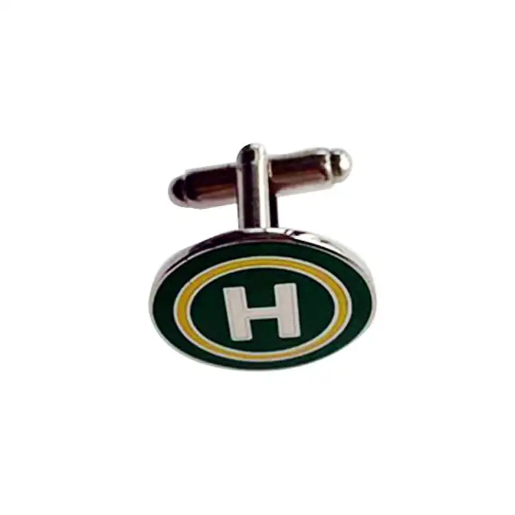 Custom Cufflinks & Tie Pins Art Craft Metal Enamel 1