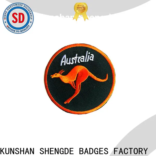 Shengde Latest iron on badges company for sale 1