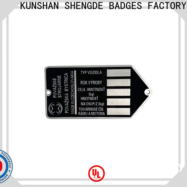 Custom stainless steel name plates Suppliers bulk buy 1