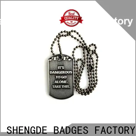 Shengde High-quality custom dog tags for men Supply for promotion 1