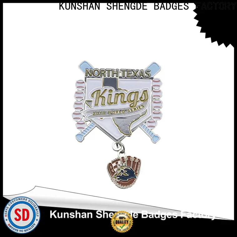Shengde school lapel pins company bulk production 1