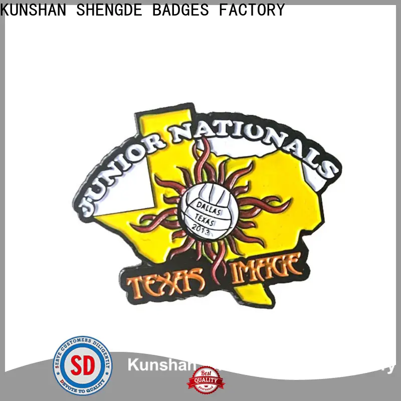 Shengde custom soccer pins for business for promotion 1