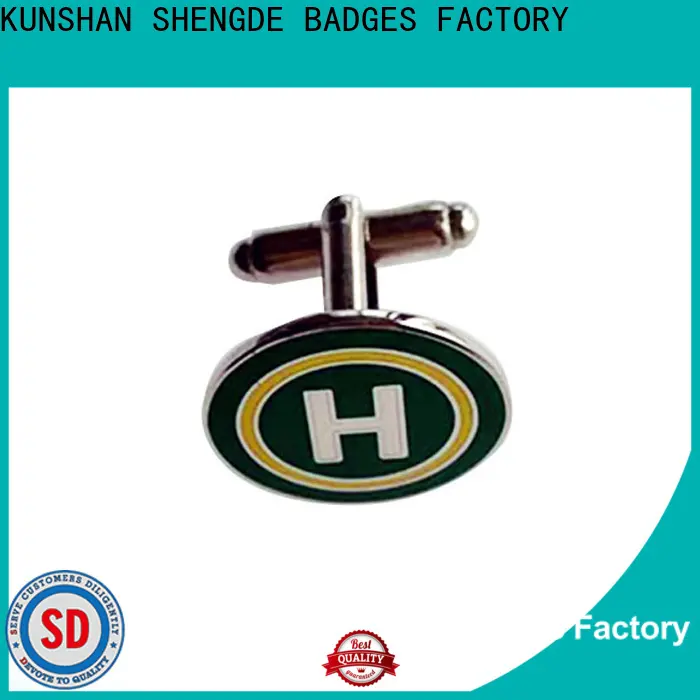 Shengde cufflinks & tie pins manufacturers for sale 1