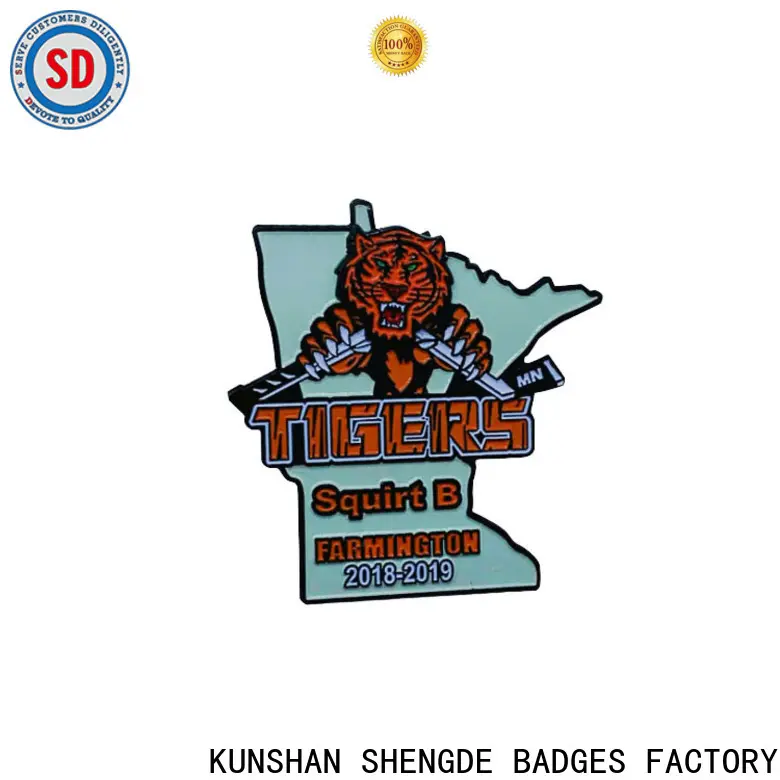 Shengde little league baseball pins for sale company for promotion 1