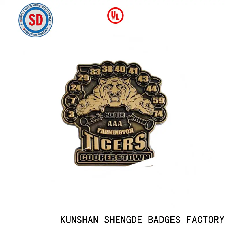 Shengde Wholesale die cut pins company bulk buy 1