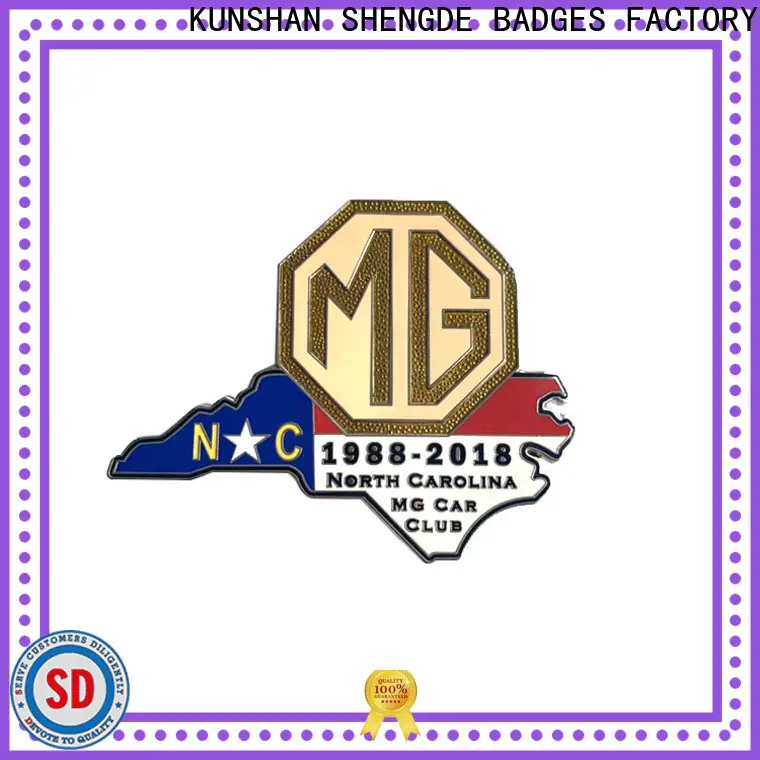 Shengde Wholesale custom car badges Supply for sale 1