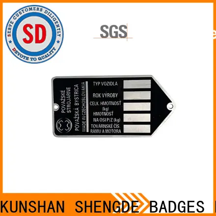Shengde hanging name plates manufacturers on sale 1